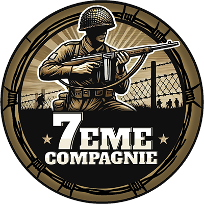 Logo 7ème Compagnie - Communauté française Hell Let Loose